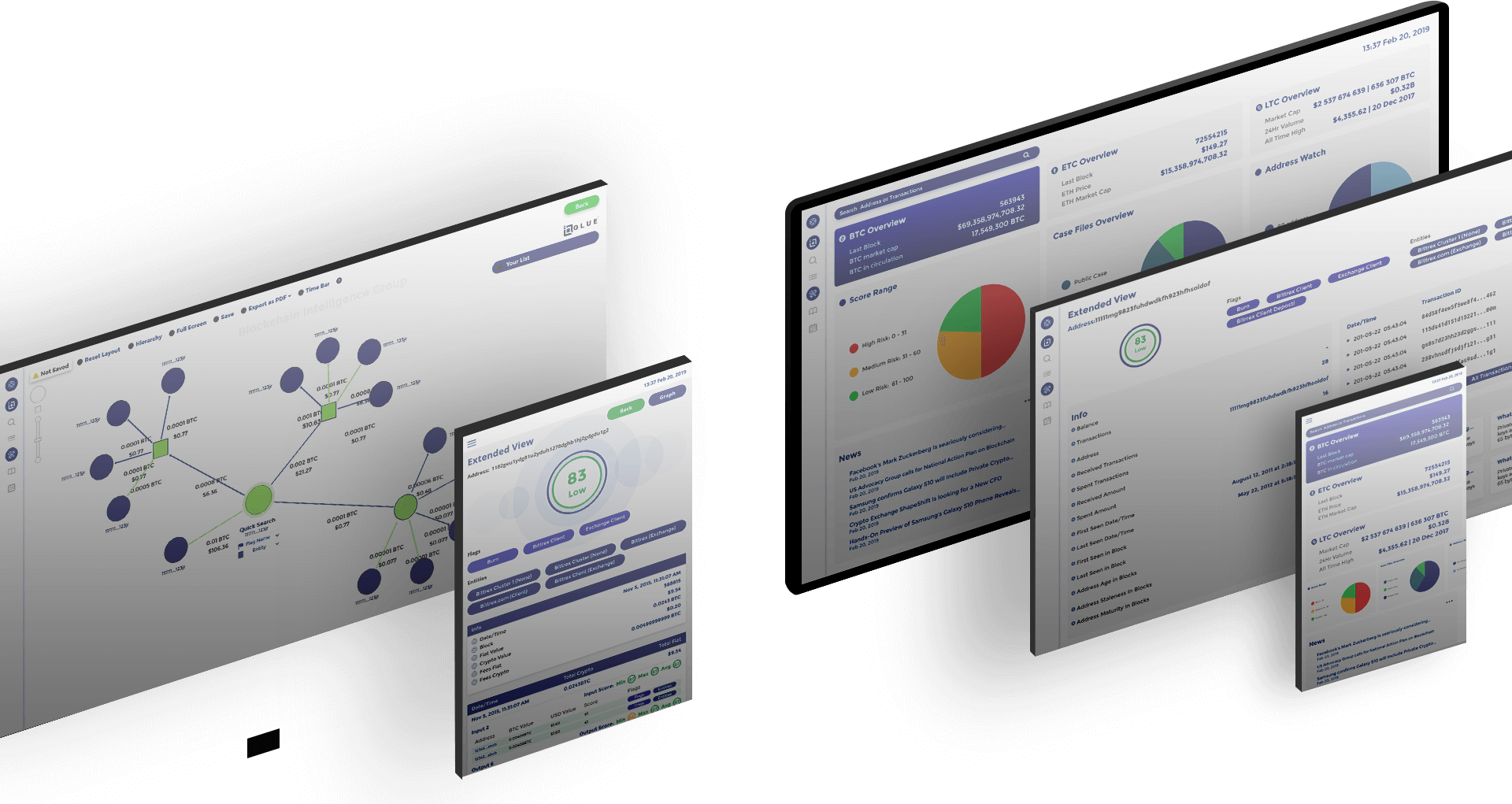 Cryptocurrency Investigation Tool - QLUE